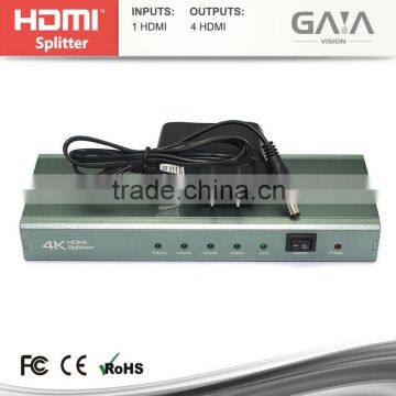 1.4v HDMI Splitter Amplifier 1 input 4 output - Gaia Vision