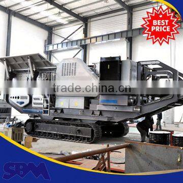 SBM hot sale high quality and low price portable impact crusher