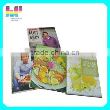 hardcover, full color printing for cookbook