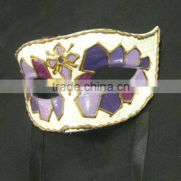 Christmas Beauty Mask Venice Carnival Masquerade Night Club Half Face Mask With Feather for Sale Funny Half Face Mask photo-3