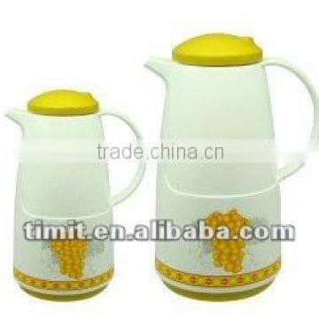 0.5L Plastic Vacuum FLask with FLower (V-H21105)