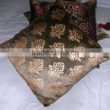 Gold Foil print cushion cover