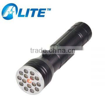With White Light Aluminum Red Laser Torch Light
