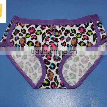 Fashion Girls Cotton Printed Underwear photo-5