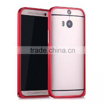 For HTC one M7 mobile phone aluminum alloy frame bumper case cover For HTC