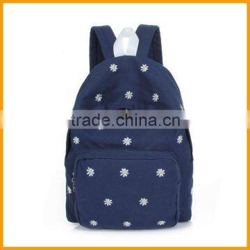 Eurpopean Style Beautiful Floral Girl Youth School Backpack photo-2