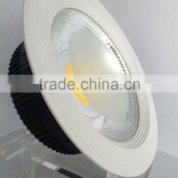 CE approved Good quality compact design COB downlight with 30W Round