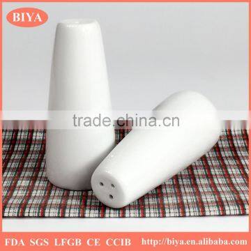 chaozhou factory manufacture ceramic salt and pepper shaker bottle wholesale customized