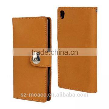 Genuine leather Mobile Phone Case for Sony Z3