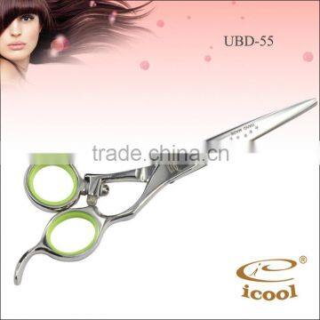 UBD-55 NEW STYLE Special Handle Hair Cutting Scissors High Quality Shears for Salon 2015