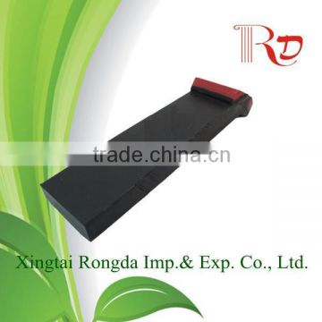 2015 Red polyurethane&rubber conveyor belt rubber skirt board