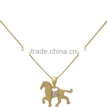 Necklaces, With Natural Stone, GOLD PLATED
