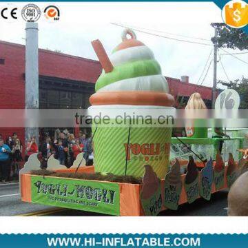 Hot-sell advertising giant advertising inflatable ice cream model