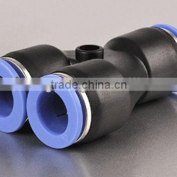 Y CONNECTOR,push to connect nylon tube fittings