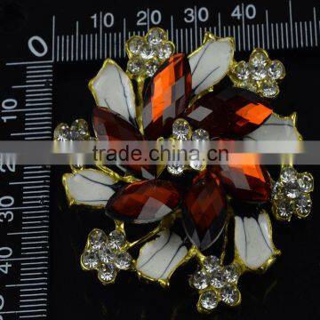 Jewel Crystal Brooch, Diamond Crystal Jewel Brooch, Diamond Jewel Pins for Lady photo-2