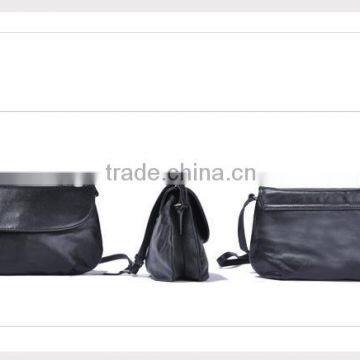 Fashion New Product 2014 Small Lambskin Leather Satchel Bag for Ladies photo-2