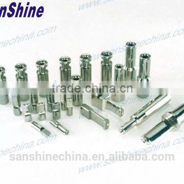 Tungsten carbide motor coil winding nozzle