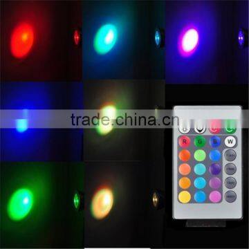 3W LED RGB Bulb 16 Color Changing LED Spot Lights RGB Led Spot Light Ac85-265v E27 GU10 Led Rgb Remote Control Spotlight 12v Quality Choice photo-2