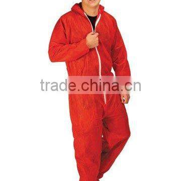 Disposable Non-woven Anti-static Coverall with Front Zipper