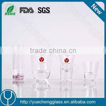 Glassware wholesale machine bullet shot glass