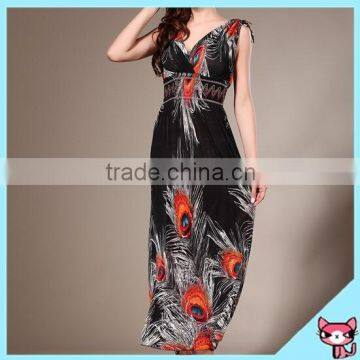 Milk Silk Fabric Lady Dress