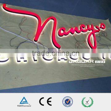 Vinyl Film Apply Side Outdoor Waterproof Mini Embossing Acrylic Led Letter Sign photo-3