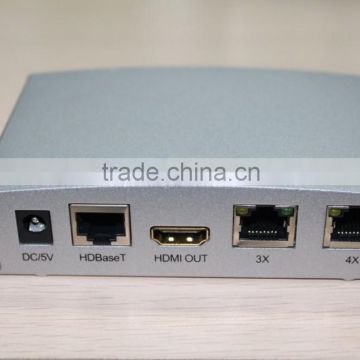 3D HDBaseT extender single cat5e/6/7 100m support IR