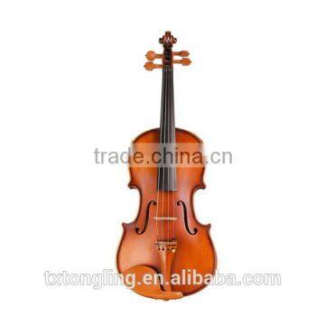 High Quality Stringed Instrument Violin Flamed Matte Violin 4/4 1/8 TL003-1 photo-2