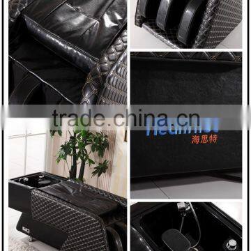 Salon Furniture Type Shampoo Chair Or Shampoo Bed Synthetic Leather Material Backwash Shampoo Units photo-4