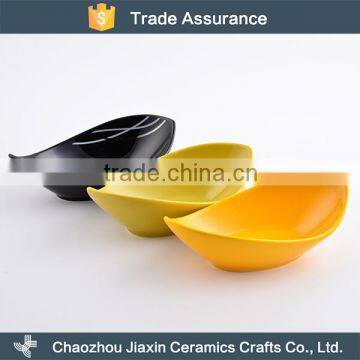 Wholesale colorful japanese style ceramic snack dishes set
