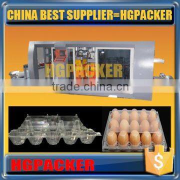 HGMF-600B HGPACKER Ruian Made thick sheet egg tray thermoforming machine