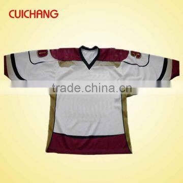 2016 China Wholesale European Sublimated Team Set Custom Sublimated Ice Hockey Jersey photo-3