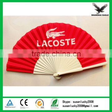 Promotional Plastic Folding Hand Fan (directly from factory)