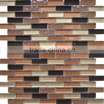 glass stone mosaic wall tile
