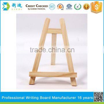 small wooden easel