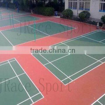 Abrasion Resistant Outdoor Badminton Court Floor photo-4