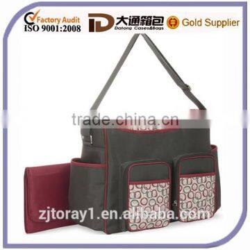 2014 factory Fashion wholesale Diaper Bag for baby