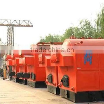 Industrial used hand feeding wood boiler