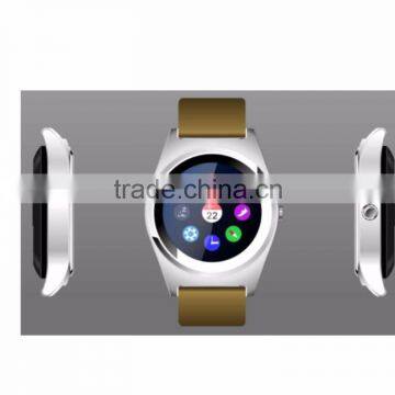 Full Display Round IPS Screen MTK2502 BT4.0 Smart Watch Phone Man Watch photo-4