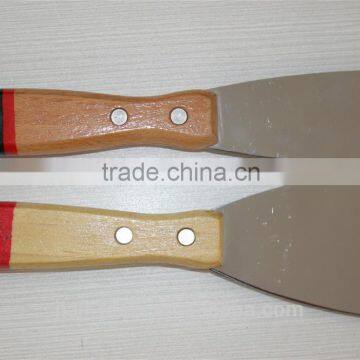Long Wooden Handle Putty Knife / Construction Tools