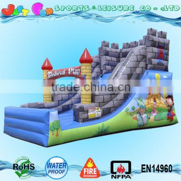 medieval inflatable slide,small indoor inflatable slide,cheap inflatable slides for sale