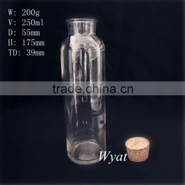 wholesale glass beverage bottle 250ml manufacturer