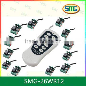 SMG-801 433M Frequency Long Distance 8 Buttons Remote With 8 Remote Switch photo-5