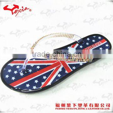 China factory jelly woman flip flop