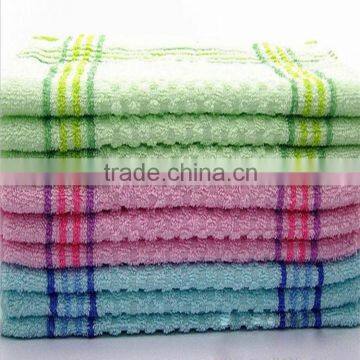 cotton yarn dyed face towel