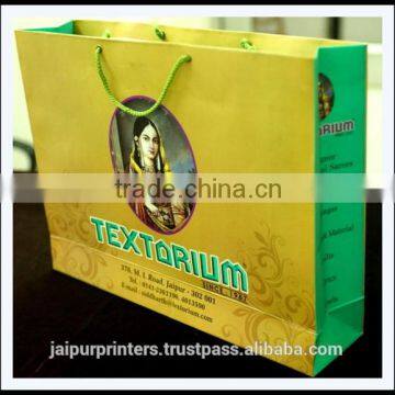 Exclusive Textured /Embossed Paper Bag