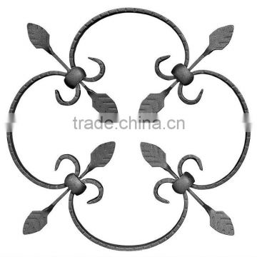 garden wrought iron fence panel