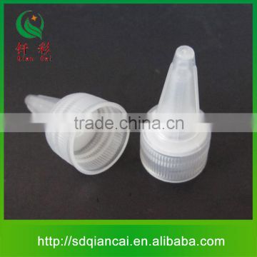 Hair care plastic bottle twist off cap , plastic lid