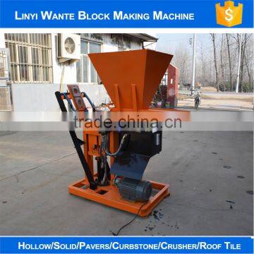 Factory Direct Sale WT1-25 Diesel Motor Engine Interlocking Brick Production Line photo-2