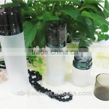 empty luxury cosmetic bottle packaging,airless lotion bottle,airless serum bottle